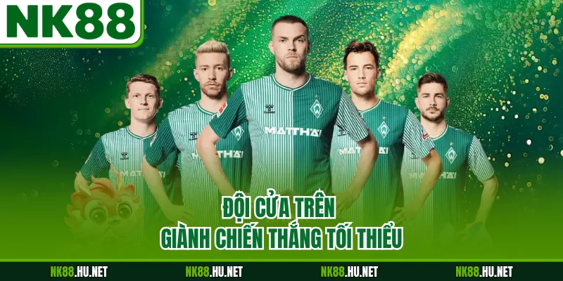 Đội cửa trên giành chiến thắng tối thiểu